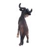 Lifelike Animal Toy Statue African Jungle Animals Wildebeest Toy Plastic Playset Gift