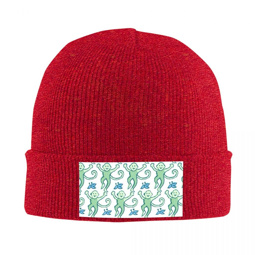 Preppy Roller Monkeys Rabbit Anime Warm Knitted Cap Winter Knit Bonnet Hat Skullies Beanies Hip Hop Caps for Unisex