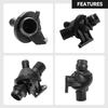 Engine Coolant Thermostat with Housing & Temp Sensor For BMW 228i 320i 328i 528i