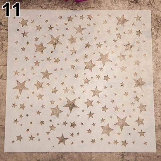 Fashion Painting Template Stencil Scrapbooking Album Cake Coffee DIY Art Decor