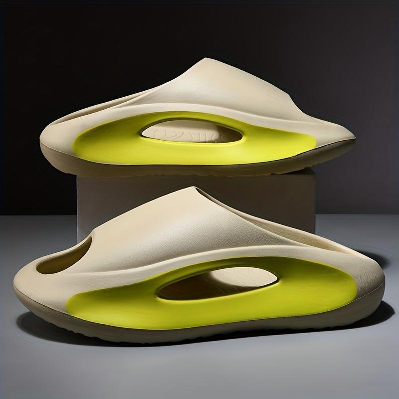Men's Slippers Non-Slip Casual Slippers Open Toe Slipper Home Beach Slipper