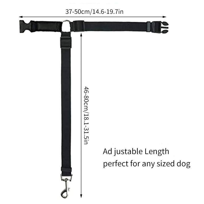 Dog Seat Belt Medium Dog Small Dog Pet Seat Belt Car Leash 360-Degree Swivel Hook