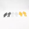 Wc Door Washroom Sign Women Symbol Hotel Restaurant Signage Toilet Sticker Signboard Toilet Symbol