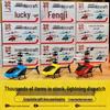 Gesture-Controlled Helicopter Toy for Kids - Novelty Sensing Airplane