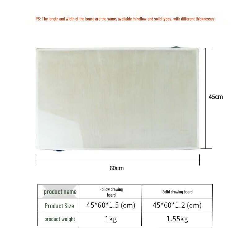 GOWKE Outdoor Topographic Mapping Board with Strap 45x60cm