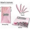5-Pack Silicone Dilator Set for Pelvic Floor Muscle Training & Women's Wellness Support