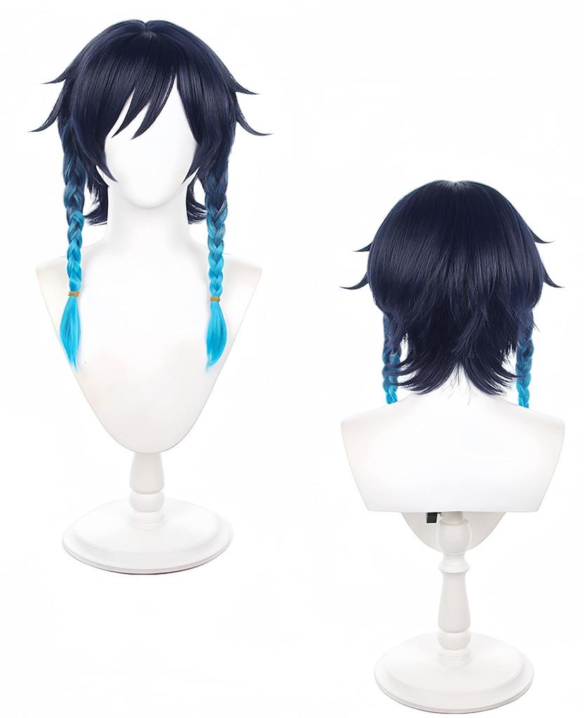 [NOKIJP] Genshin Impact Venti Cosplay Costume, Wind-Colored Poet (Venti, XXL)