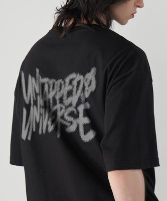 UNTAPPED STUDIO Universe Dot Noise Oversized Short Sleeve T-Shirt 4 Colors