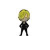 Anime One Piece Enamel Pin Monkey D Luffy And Roronoa Zoro Cartoon Brooches Men Women's Backpack Briefcase Lapel Badges
