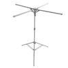 Tripod Clothes Drying Rack Carbon Steel Foldable Windproof Portable Floor Standing Laundry Drying Rack for Indoor Apartment Balcony