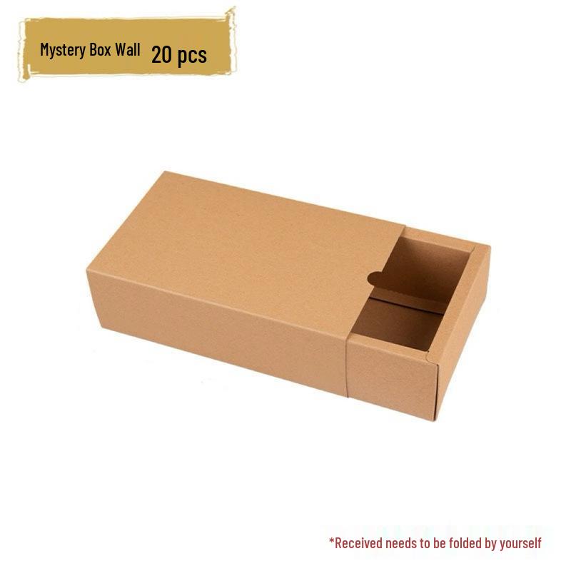 3D Story Joke Kraft Paper Storage Box for Kindergarten Wall Decor