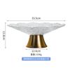 High Foot Glass Plates Fruit Plates Salad Bowl Candy Plate Snack Trays Cake Stands Dim Sum Dish Refreshment Plate Dessert Bowl