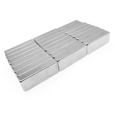 10pcs Powerful Rectangular Strong Magnets 20X10X2mm Neodymium Magnet  Storage Tidying