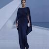 2026 Elegant Solid Color Evening Gown for Women