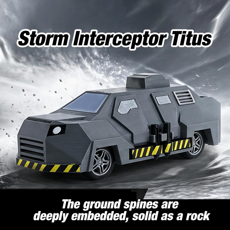 Storm Interceptor Titus Tornado Chaser Armored Vehicle Model Movie Replica Collectible Toy Car Gift