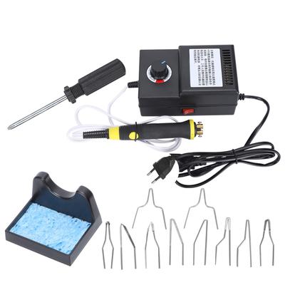 Máquina de quemar madera Temperatura ajustable Set profesional de pirograbado Suministros de arte Enchufe UE