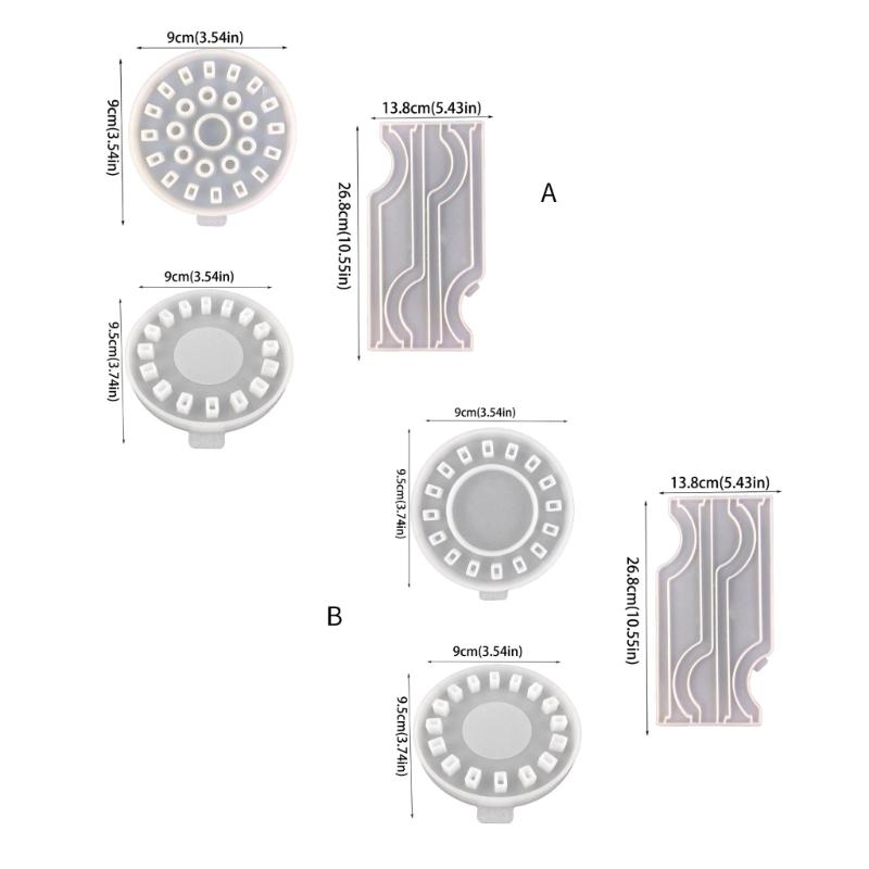 Flexible Silicone Mold Unique Resin Molds Handmade Flowerpot Moulds Silicone Craft Moulds Unique Vases Moulds for Vase