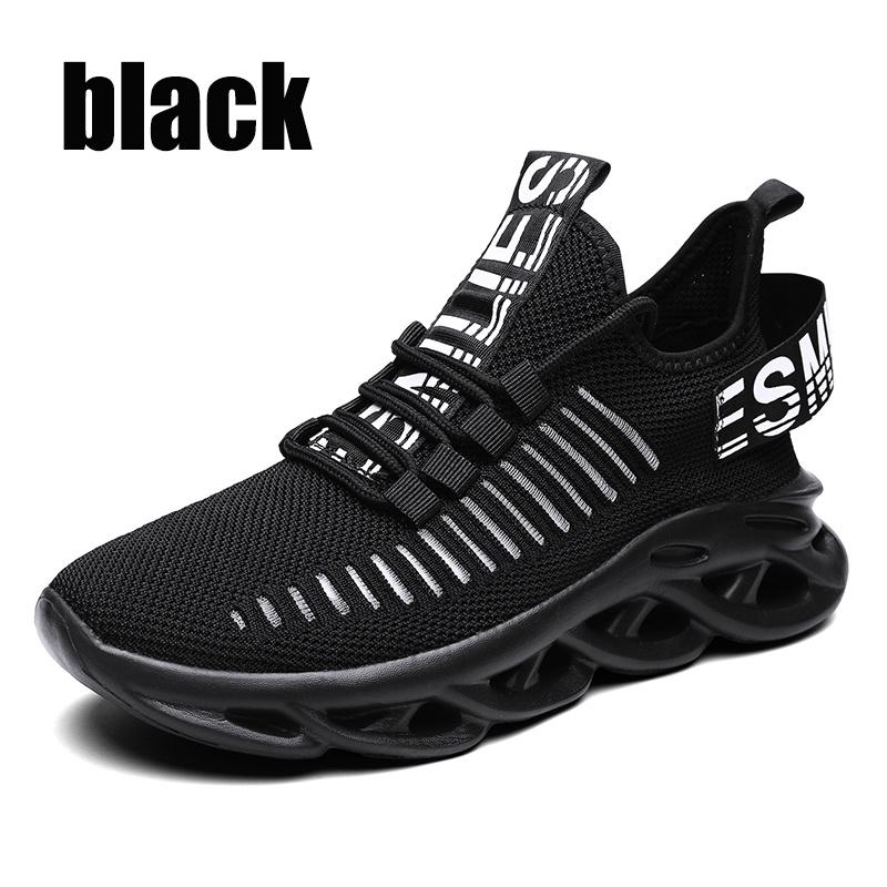 Męskie modne trampki Oddychające buty sportowe Męskie sportowe buty do biegania Rozmiar:39 ~ 46