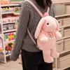 Super Cute Plush Bunny Bag Xiaohongshu Children'S Rabbit Backpack Street Shot Backpack Doll Gift