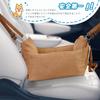 YUCHONG Dog Car Seat Pet Drive Suitable for Back Seat Passenger Suitable for Medium Dogs and Prevents Cats from Jumping Out of the Natural Cotton