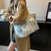 Hanfeng new corduroy bag for college students in class shoulder handbag bag large capacity niche cute cloth bag
