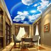 Blue Sky Wallpaper Cloud 3d Ceiling Wall Mural Sky Sunshine Rainbow Wall Mural Kids Room Bedroom Ceiling Mural Decor