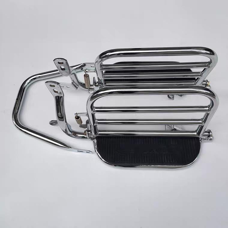 Compatible Foot Pegs & Side Stand for Wuyang-Honda WH125-20/20A (National IV Lingyu Taizi)