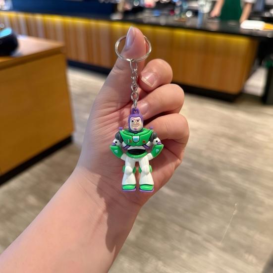 1/5Pcs Keychain Pendant, Cartoon Anime Figure Charm Key Holder, Party Favor Keychain Pendant for Children Friends Backpack Decoration