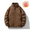 Padded-on Men's Coat Autumn and Winter New Trendy Thickened Jacket Men's Removable Hat Winter Jacket Men's Padded Jacket