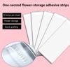 150Strips/3 Sheets Fan Tapes Volume Lashes Storage Sticky Strip Makeup Double Faced Adhesive Tape Lash Extension Supplies