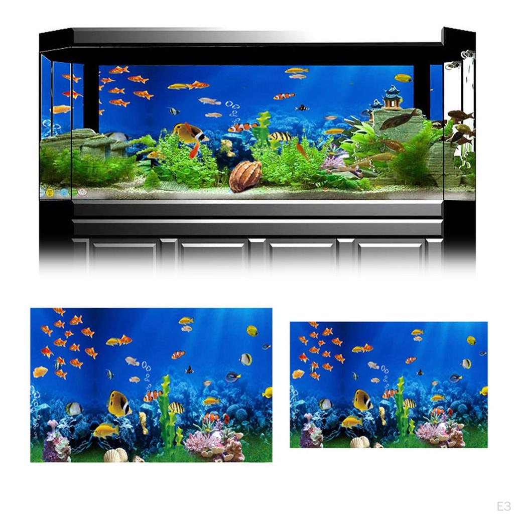 Aquarium Background Poster, Undersea Decoration Decorative Paintings