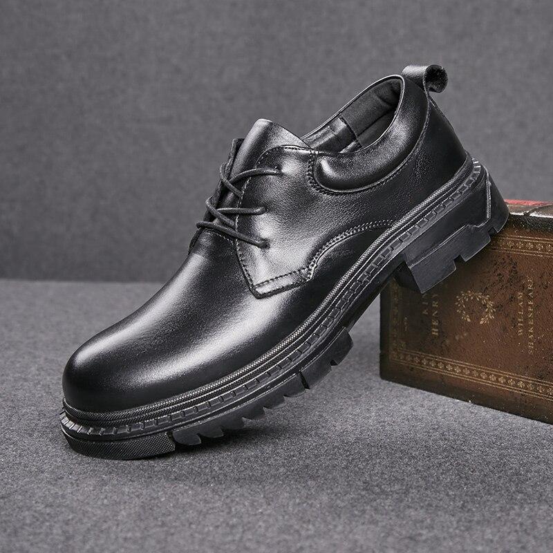 Cheap Mens Dress shoes Italian genuine Leather Shoes lace up Luxury