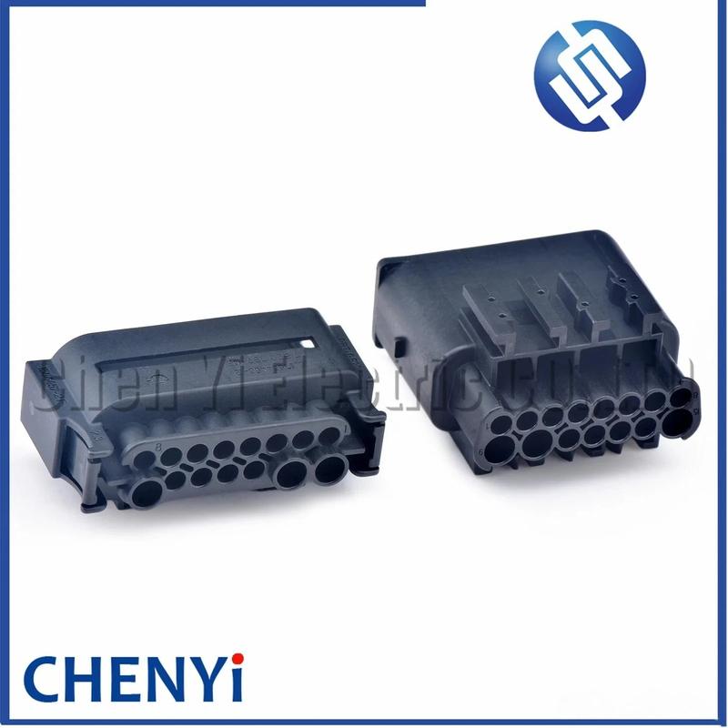 15 Pin Auto connector Car front bumper radar sensor harness plug 1564456-2 7590357-05 1564457-2 7590364-02 1564460-2