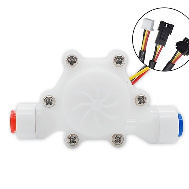 Water Meter 0.25-2.5L/Min Counter for Water Dispenser Hall Effect Sensors D0JA