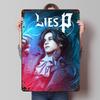 Lies of P Game Art Tinplate Poster Customized Wall Art Vintage Metal Signs Retro Tin Plaque for Bedroom Decoration Gaming House