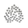 50Pcs Hollow Heart Pendant Necklace Bracelet Alloy Pendant Jewelry Decoration