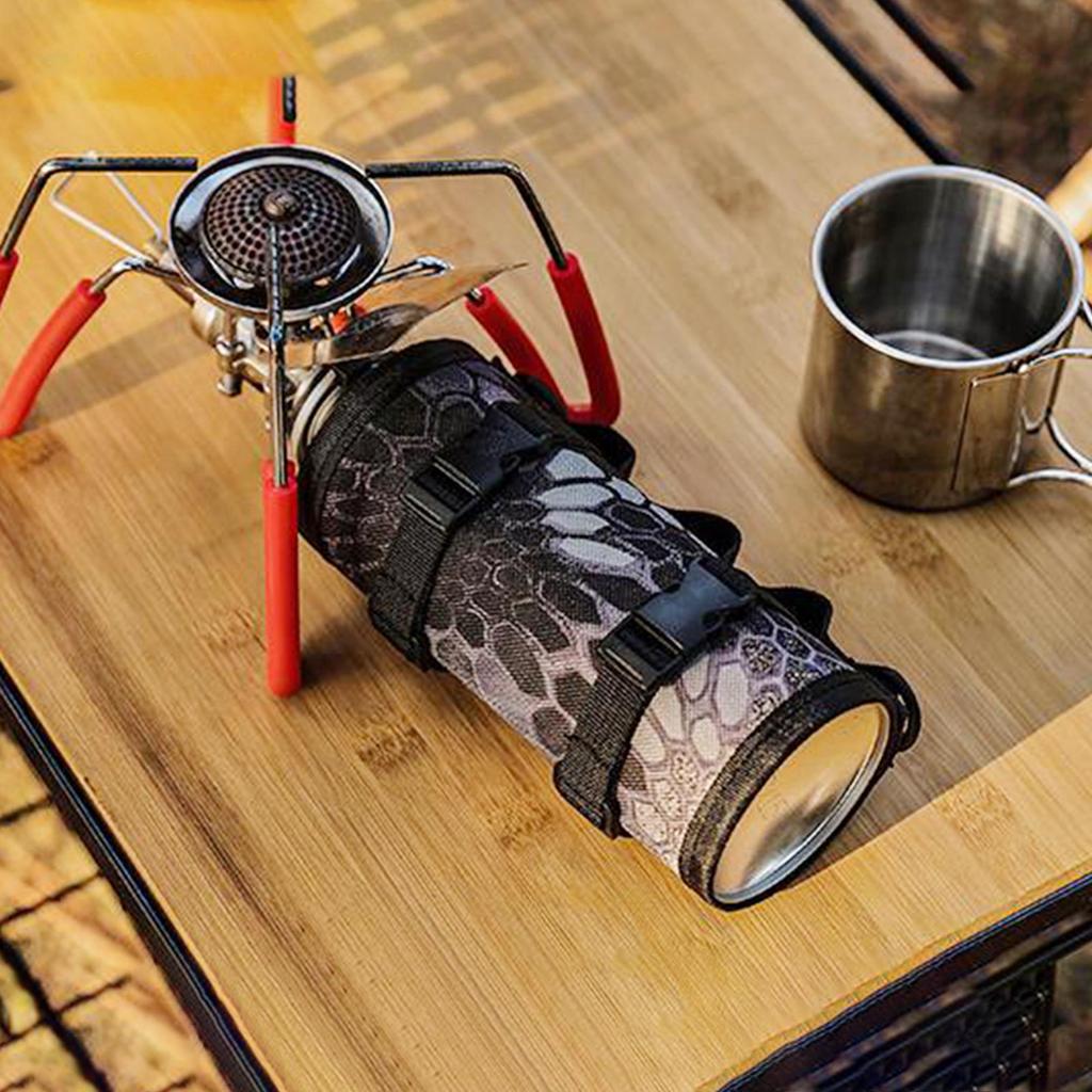 Fuel Bottle Holder Propane Tank Pockets Feature Heavy Cylinder Holder Tank Cover Rigg Saddlebags Fuel Bottle for Trails