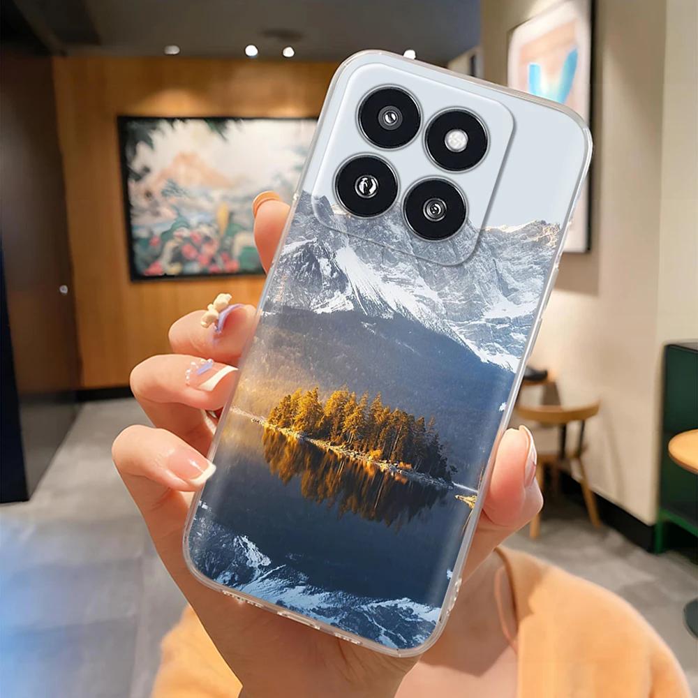 For Xiaomi 14 Pro Case Clear Creative Soft Silicone Phone Cases For Xiaomi 14 Mi 14 Mi14 Back Cover For Xiaomi Mi14 Pro Shells