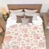 Piggy Blanket Soft And Comfortable Flannel Blanket Casual Warm Blanket Suitable For Sofa Bed Linen Selection