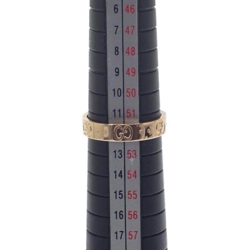 GUCCI  660070_J8500_8000 #12(JP Size) ring K18 yellow gold Women