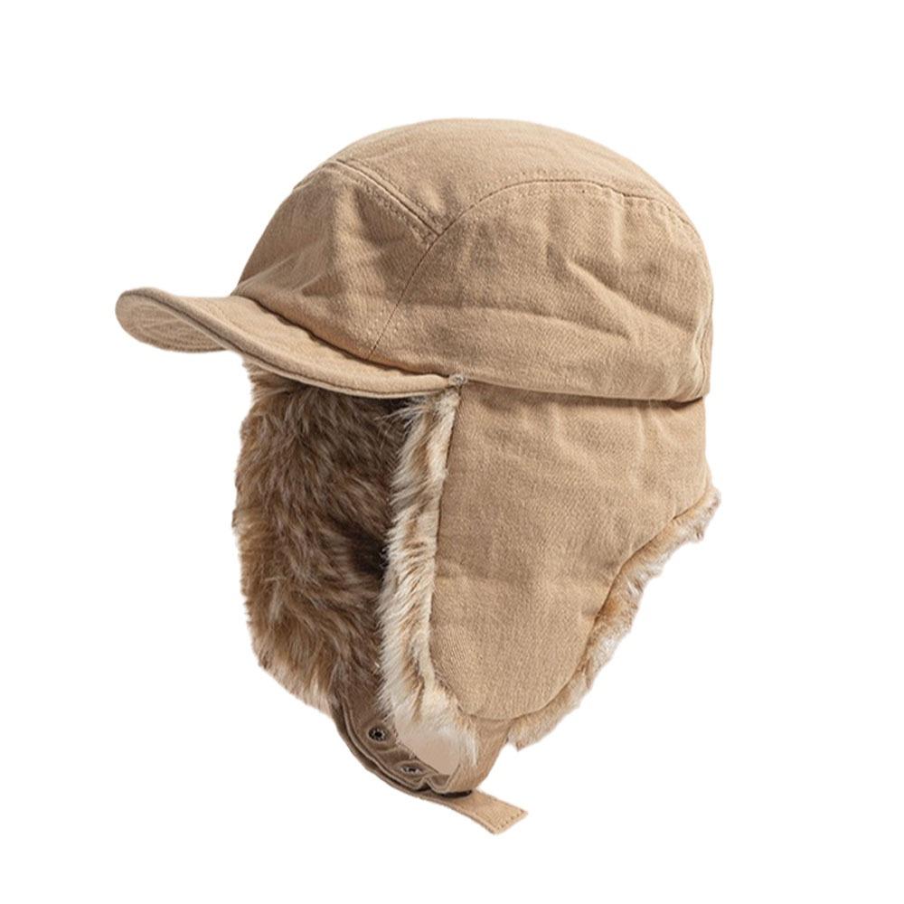 Windproof Winter Bomber Hats Thickened Cycling Caps New Ski Headwear Winter