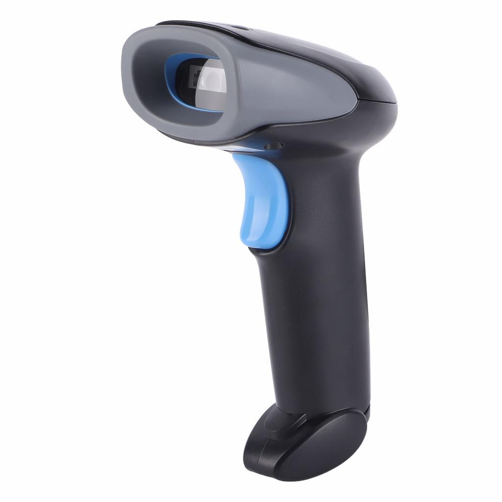 BT 2.4G Wireless 1D 2D Barcode Scanner Reader Accurate Fast Light Buzzer Alarm QR Code Scanner for Warehouse Delivery