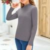 Children's Fashionable Casual Half-high Collar Bottoming Shirt Long-sleeved Top