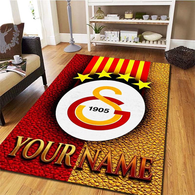 Galatasaray S Custom Name Carpet Rug for Living Room Bedroom Home Sofa Decoration,Kids play Non-slip Floor Mat