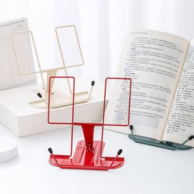 Metal Kitap Standı Okuma Ayarlanabilir Dinlenme Kitap Tutucu Sayfa Klipsli Masa Belgeleri Tutucu Tarifler Ders Kitapları Tablet Müzik Kitabı için Yazma Standı
