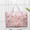 Borsa da Viaggio Duffel Pieghevole Leggera, Borsa a Mano Resistente all'Acqua con Gancio per Valigia, Organizer Pieghevole per Volo