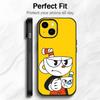 Cute American Cartoon C-Cuphead Phone Case Phone Case Soft Packaging Lightweight For iPhone17 16 15 14 13ProMax