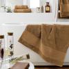 Drap de douche "Garance" 70 x 130 cm / 100% Coton Bio / 600 gr/m² l'Effet Papillon - Garance Camel - Drap de douche 70 x 130 cm