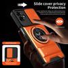 KEYSION Magnetic Phone Case for Samsung A07 A06 4G A05 Slide Camera Protection Upright Kickstand 360 Ring Shockproof Back Cover