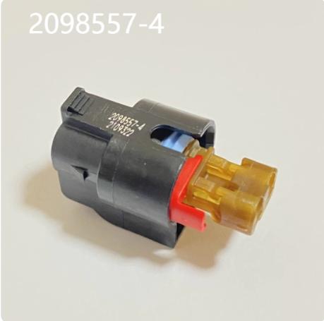 2098557-4 Female Plastic Housing 2P Waterproof Brand New Black Car Connector Harness Plug In Stock